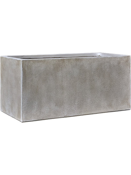 Antwerp - Rectangle Planter Grey Brown