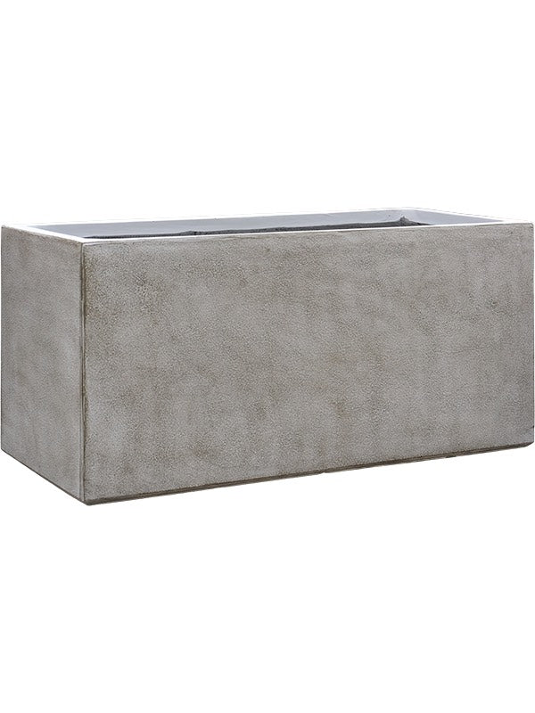 Antwerp - Rectangle Planter Grey Brown