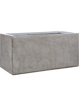 Antwerp - Rectangle Planter Grey Brown