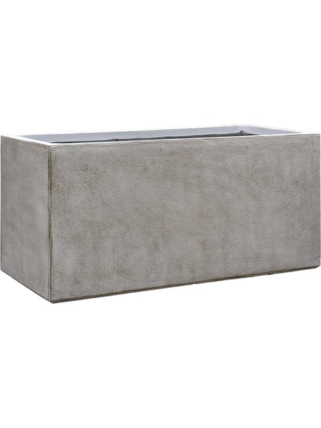 Antwerp - Rectangle Planter Grey Brown