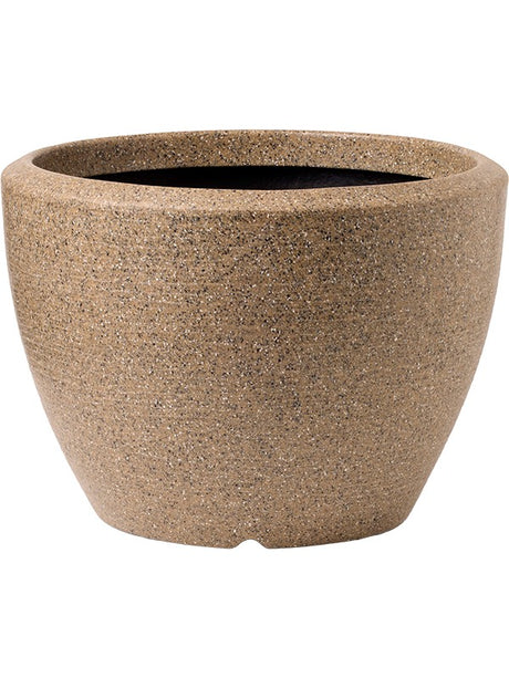 Capi Arc Granite - Planter Ball Warm Taupe