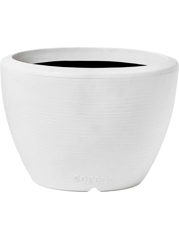 Capi Arc Granite - Planter Ball White