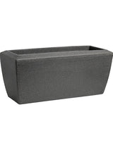 Capi Arc Granite - Planter Rectangle Anthracite