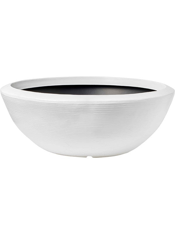 Capi Arc Granite - Bowl Low White