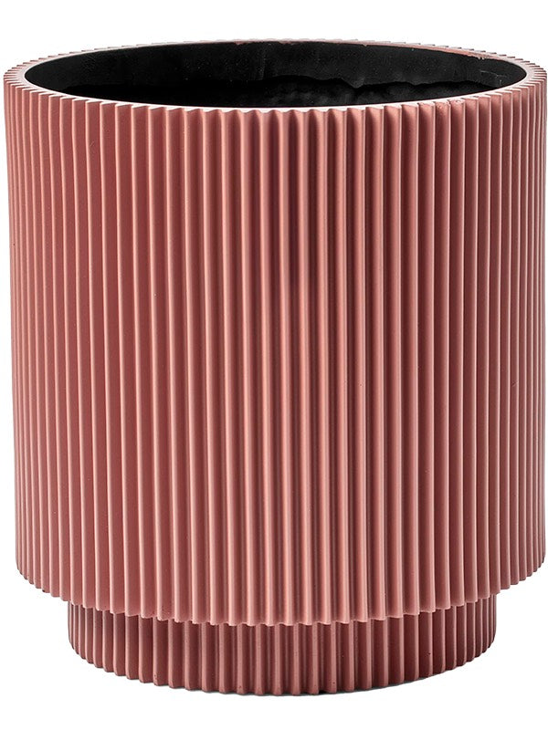 Capi Nature Groove Special - Vase Cylinder Pink