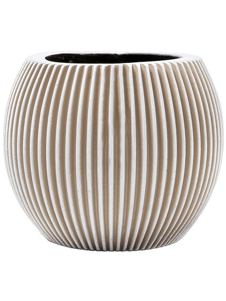 Capi Nature Groove - Vase Ball Ivory