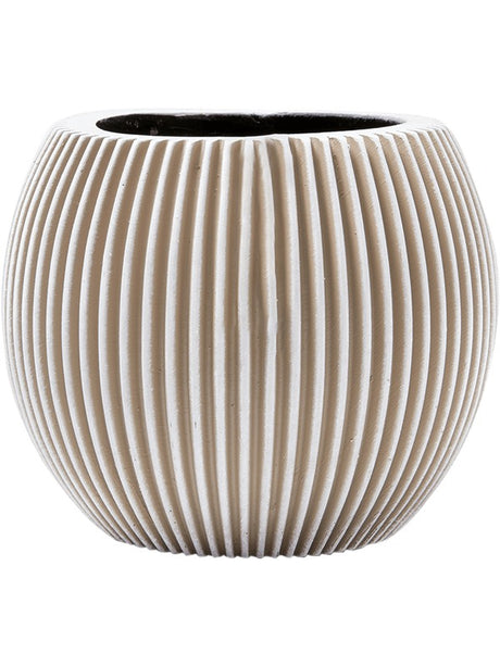 Capi Nature Groove - Vase Ball Ivory