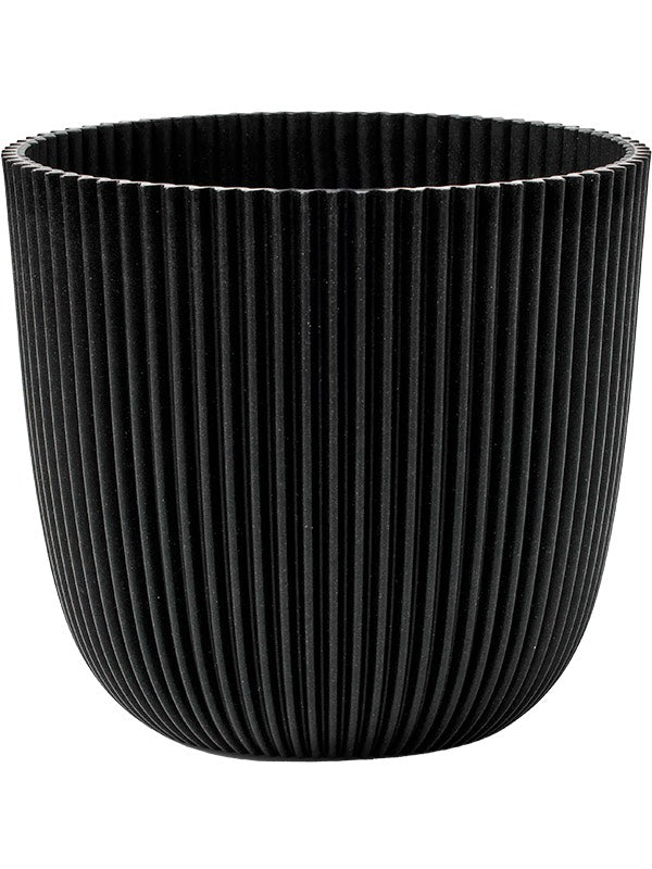 Capi Nature Groove Made With - Planter Ball Textile Black