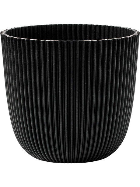 Capi Nature Groove Made With - Planter Ball Textile Black