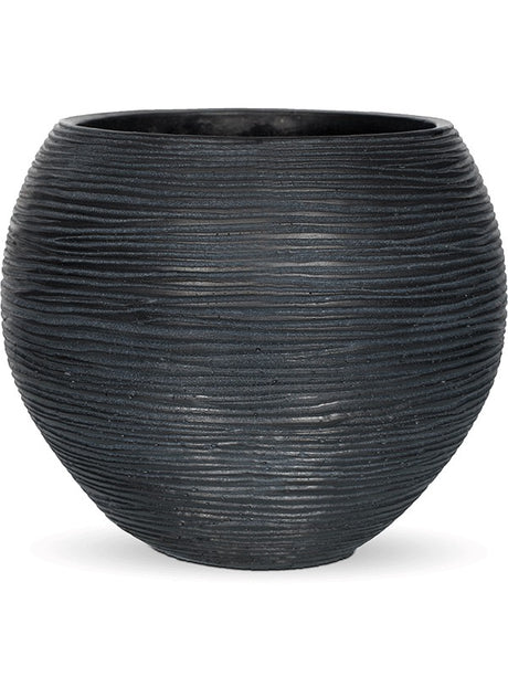 Capi Nature Rib - Vase Ball Black