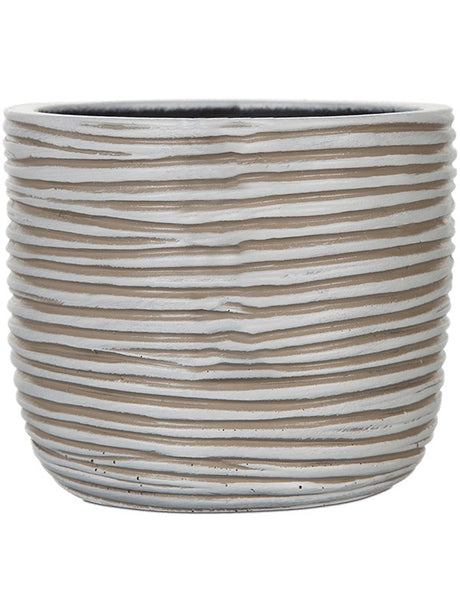 Capi Nature Rib - Planter Ball Ivory