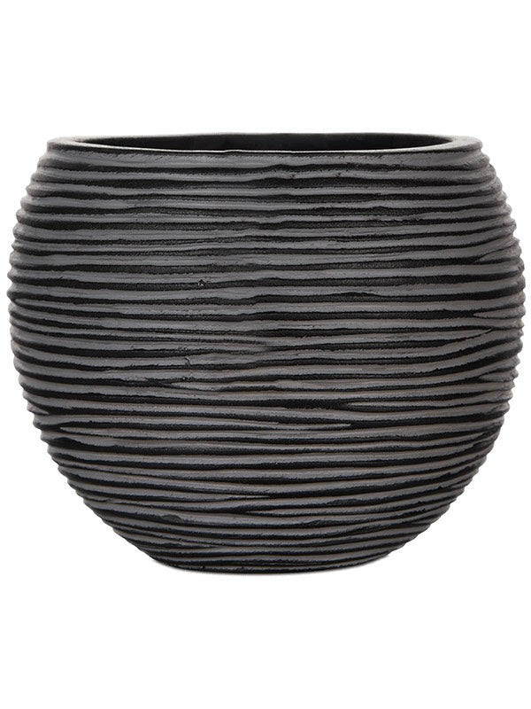 Capi Nature Rib - Vase Ball Black