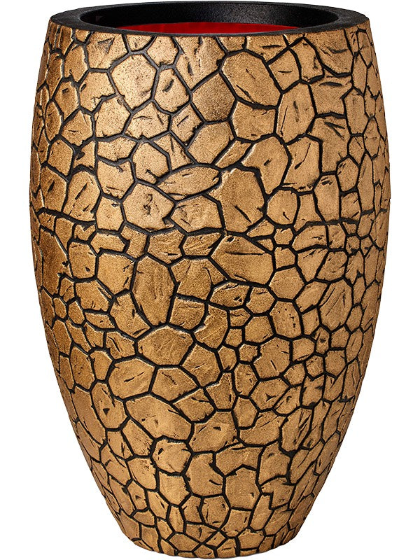 Capi Nature Clay Nl - Vase Elegant Deluxe Black Gold