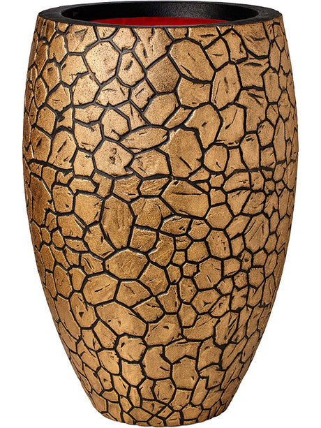 Capi Nature Clay Nl - Vase Elegant Deluxe Black Gold