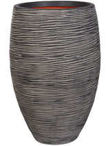 Capi Nature Rib Nl - Vase Elegant Deluxe Anthracite