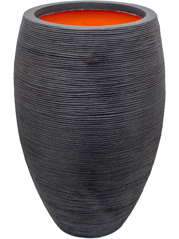 Capi Nature Rib Nl - Vase Elegant Deluxe Black