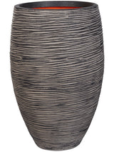 Capi Nature Rib Nl - Vase Elegant Deluxe Anthracite