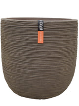 Capi Nature Rib Nl - Planter Ball Warm Taupe