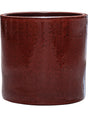 Cylinder - Pot Deep Red