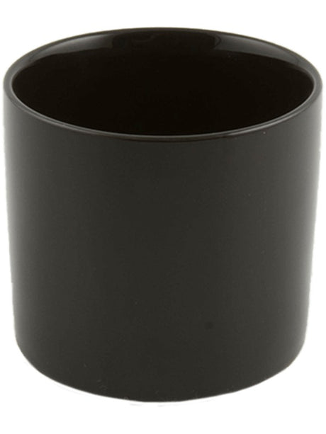 Basic - Cylinder Minipot Black