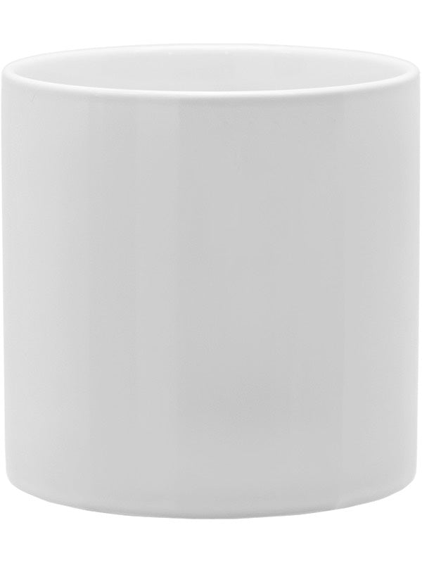 Basic - Cylinder Minipot White