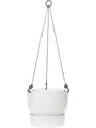 Greenville - Hanging Basket White