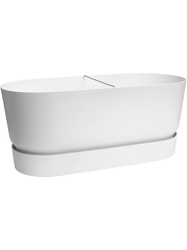 Greenville - Terrace Trough Wheels White