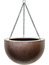 Baq Gradient - Hanging Bowl Matt Coffee