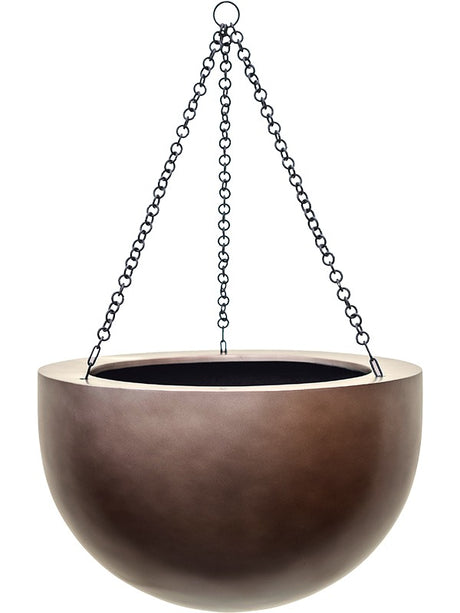 Baq Gradient - Hanging Bowl Matt Coffee