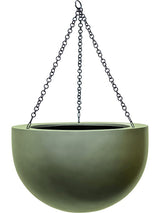 Baq Gradient - Hanging Bowl Matt Forest Green