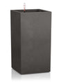 Lechuza Canto Stone 30 High - All Inclusive Set Graphite Black