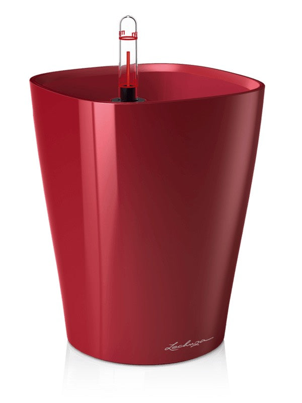 Lechuza Premium Deltini - All Inclusive Set Scarlet Red High-Gloss