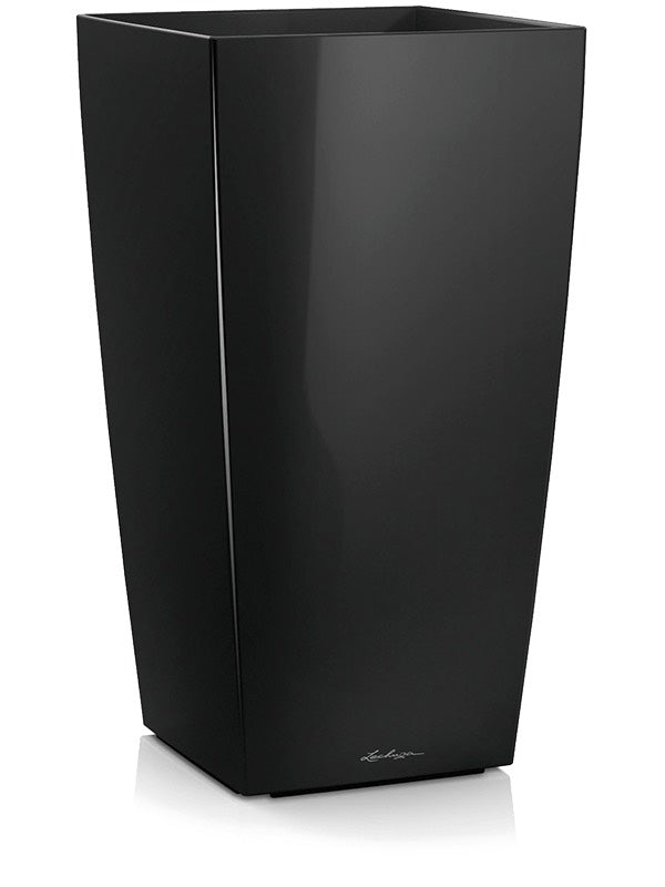 Lechuza Cubico - Black High Gloss