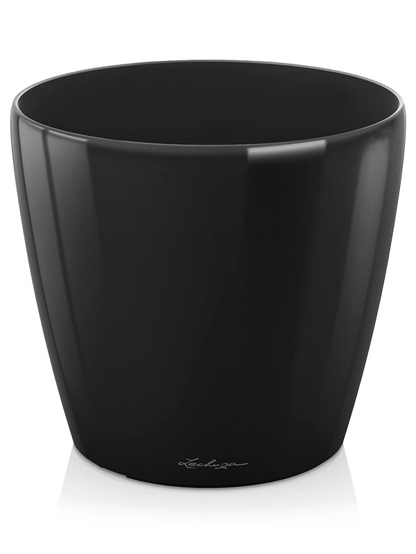 Lechuza Classico - Black High Gloss