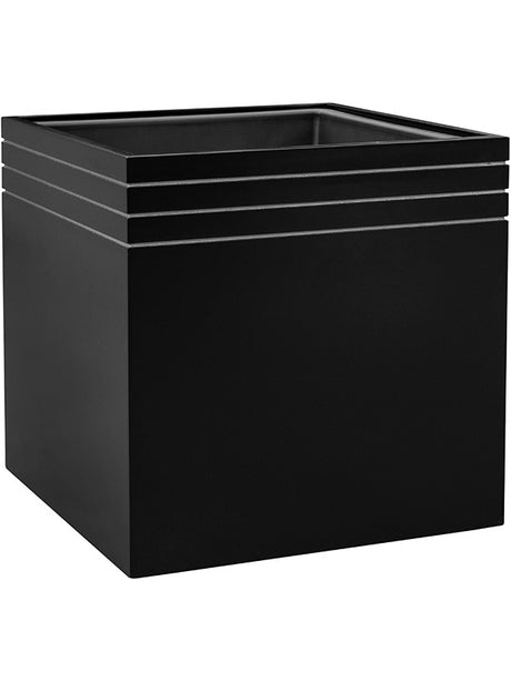 Baq Line-Up - Cube Matt Black (With Liner And Wheelplate)