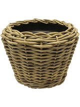 Drypot Rattan - Round Grey Outdoor