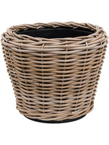 Drypot Rattan - Round Grey