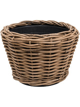 Drypot Rattan - Round Grey