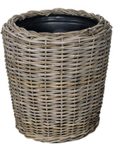 Drypot Rattan - Round Grey