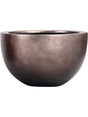 Baq Metallic Silver Leaf - Bowl Matt Coffee