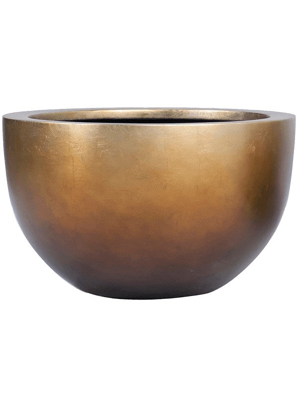 Baq Metallic Silver Leaf - Bowl Matt Honey