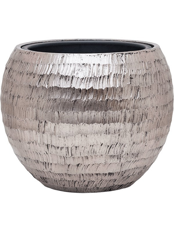 Baq Opus Hammered - Globe Silver (With Liner)