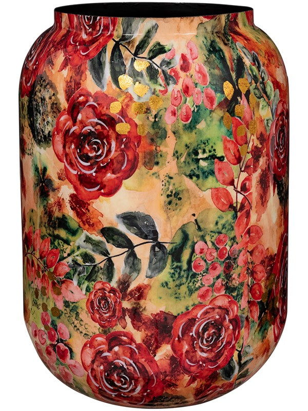 Designed By Lammie - Pot Rose Rouge