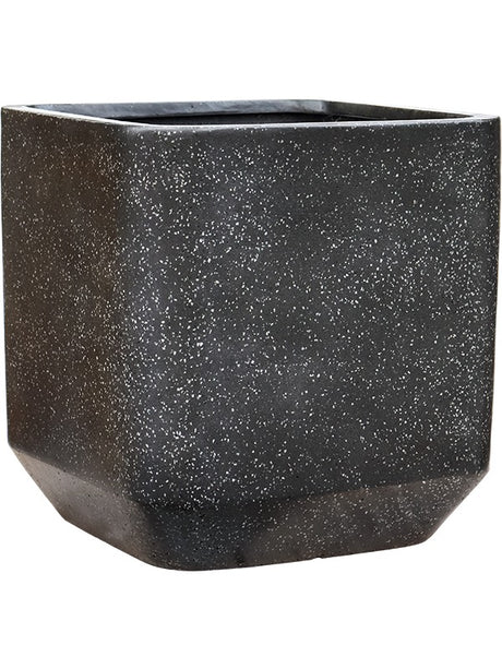 Baq Terrazzo - Rounded Cube Black